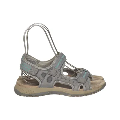 Sandalen (Grijs) van Landrover Leer