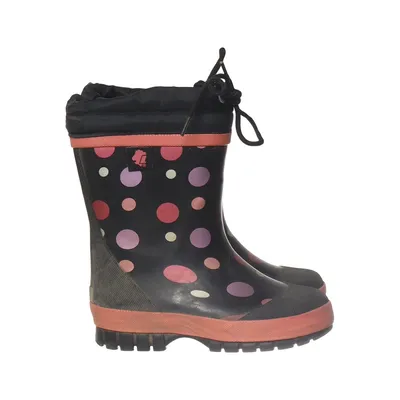 Rubber boots (Black, Multicolored) from Lejon Leather