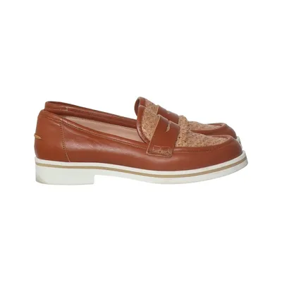 Loafers (Brun, Beige) fra Pollini Polyurethan