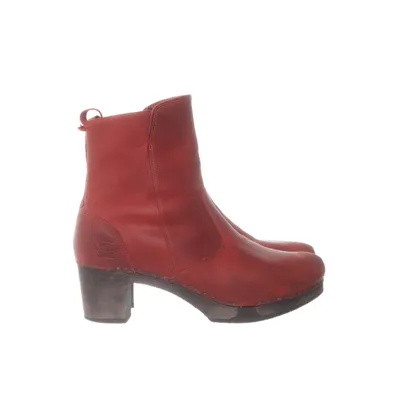 Heeled boots (Red) from Clumpy's Leather
