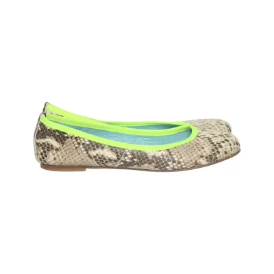 Ballet flats (Beige, Yellow, Multicolored) from Studio Pollini Leather