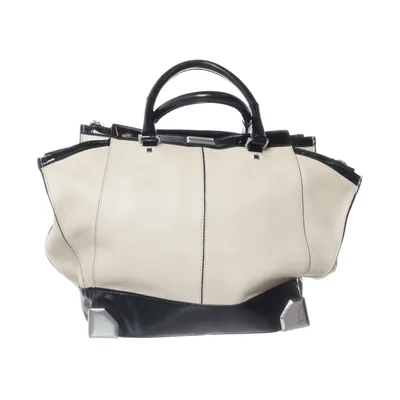 Handbag (Beige, Black) from Karen Millen