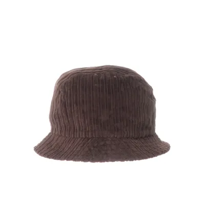 Bucket hat (Bruin) Katoen