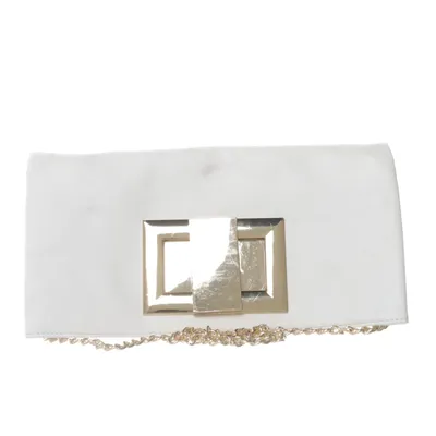 Shoulder-bag (White) from Just Fab