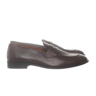 Loafers (Brown) from Pollini Leather