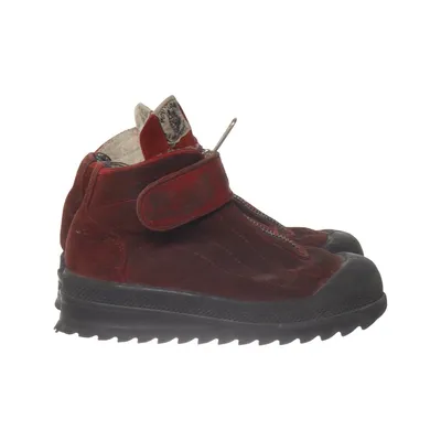 Ankle boots (Red) from Pom d'Api Leather