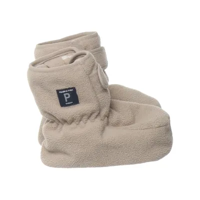 Baby booties (Beige) from Polarn O. Pyret