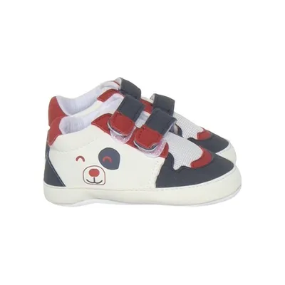 Baby Sockenschuhe (Weiß, Blau, Rot) von Jungle