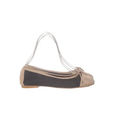 Ballet flats (Black, Beige) from Spanish Bailarinas Leather
