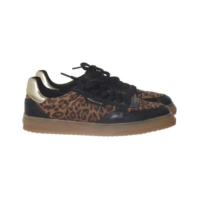 Sneakers (Bruin, Zwart, Meerkleurig) van Tamaris Leer