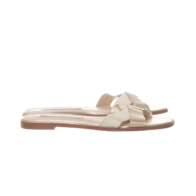 Hjemmeskor (Beige, Guld) fra Diane von Furstenberg