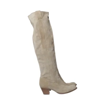Støvler (Beige) fra Premium Collection Ruskind