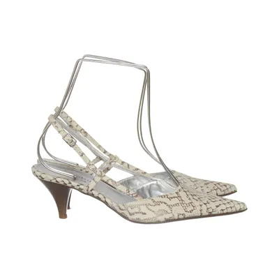 High heel sandals (Slingback) from Fonnesberg Leather