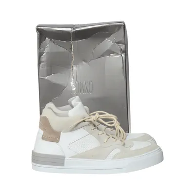 Baskets (Blanc, Beige, Gris) de Oxmox Cuir