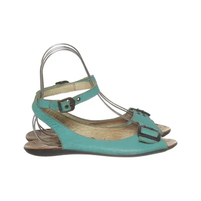 Sandales (Turquoise) de Fly London Cuir