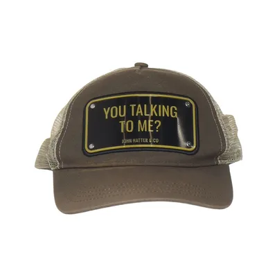 Trucker cap (You Talking To Me?) fra John Hatter & Co Bomuld, Polyester