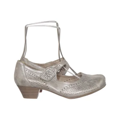 High heels (Silver) from Relife Leather