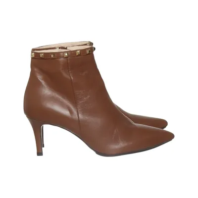 Heeled boots (Brown) from Lodi Leather