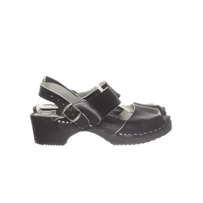 Träskor (Svart) från Swedish Clogs Skinn