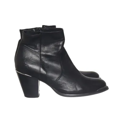 Heeled boots (Black) from Nude