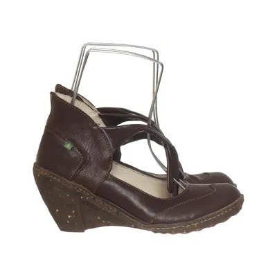 Chaussure compensées (Marron) de El Naturalista Cuir
