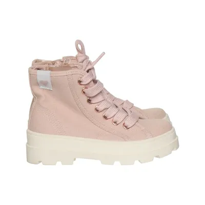 Laced boots (Pink) from H&M