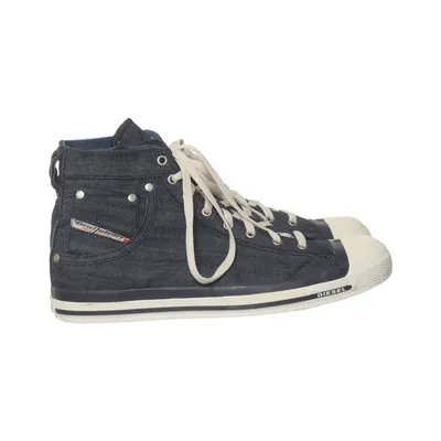 Canvas shoes (Blue, White) from Diesel Cotton
