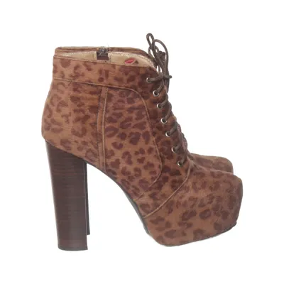 Bottes à talons (Marron) de Tiamo