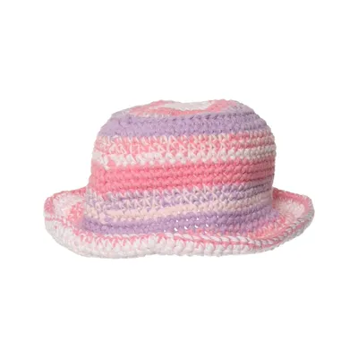 Bucket hat (Pink, Purple, White)