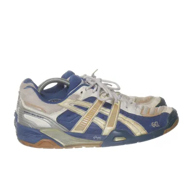Trainers (White, Blue, Gold) from Asics