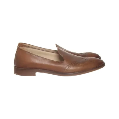 Loafers (Bruin) van Massimo Dutti Leer