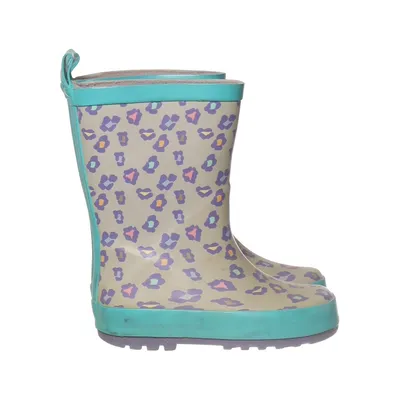 Rubber boots (Beige, Multicolored) from DinSko