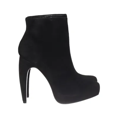 Stiefeletten (Schwarz) von Calvin Klein Leder