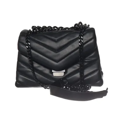 Shoulder-bag (Black) from Aldo Polyurethane, Recycled polyester