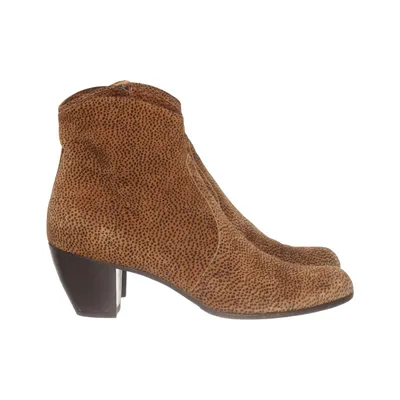 Stiefeletten (Braun, Schwarz) von Enrico Antinori Leder