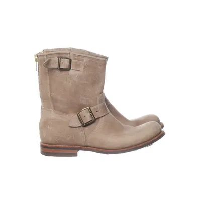 Ankle boots (Beige) from Dainite
