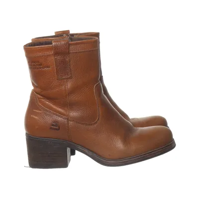 Laarzen met hak (Bruin) van Bullboxer Leer