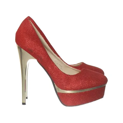 High heels (Red, Gold) from Sergio Todzi