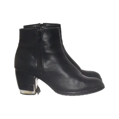 Heeled boots (Black) from D for Dasia