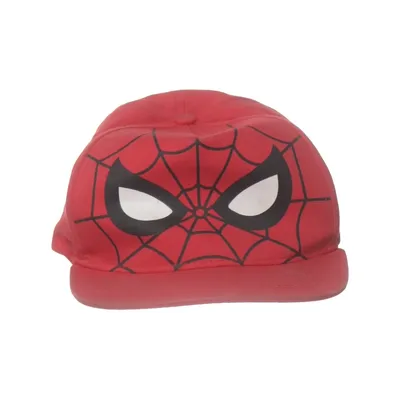 Casquette de baseball (Rouge, Noir, Blanc) de Marvel Coton, Polyester