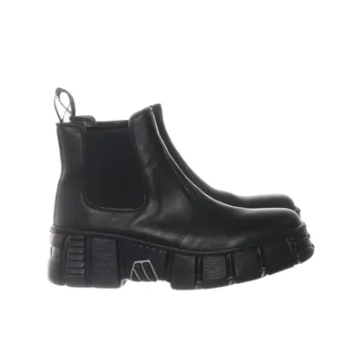 Chelsea boots (Zwart) van New Rock Leer