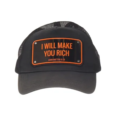 Trucker cap (I Will Make You Rich) fra John Hatter & Co Polyester