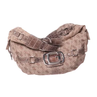 Handtas (Beige, Bruin) van Guess Nylon, Polyester