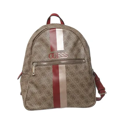Ryggsäck (Brun, Röd) från Guess Polyester, Polyuretan