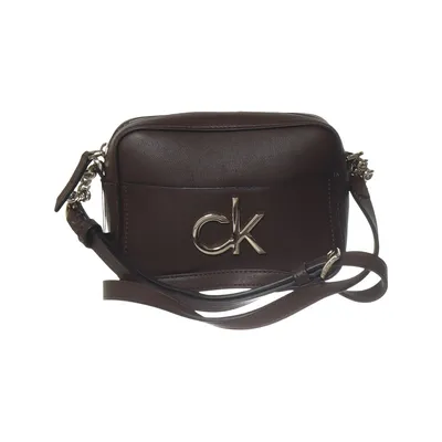 Skuldertaske (Brun) fra Calvin Klein Polyurethan