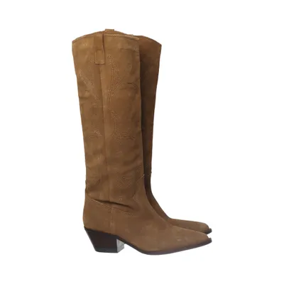 Cowboy boots (Brown) from Mango