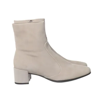 Laarzen met hak (Beige) van Ecco Leer