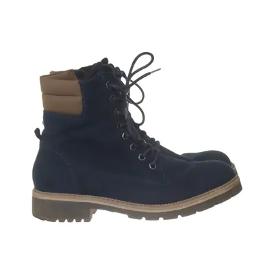 Laced boots (Blue, Brown) from Landrover Leather