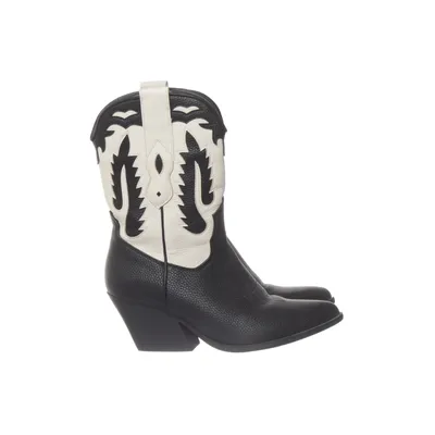 Cowboyboots (Svart, Vit) från Oxmox