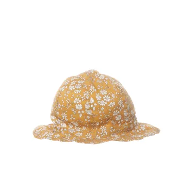Bucket hat (Oranje) van Huttelihut Katoen